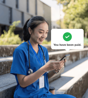 Nurse_Receives_Payment_Notification_On_Phone