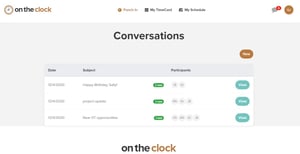 Send-messages-time-clock