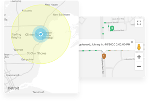 time-sheets-employee-gps-punch-map